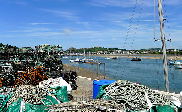 HRS 11126 Conwy, harbour, boats Deganwy 2022