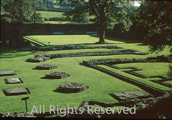 Whalley Abbey remains 1968