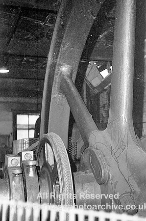HRS 3350 Leigh, Parsonage Pit winding engine flywheel  1970s