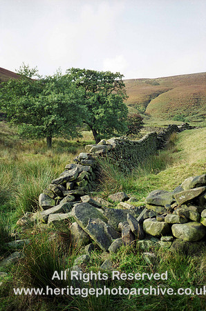 HRS 1621 Sabden, Pendle Hill, drystone wall
