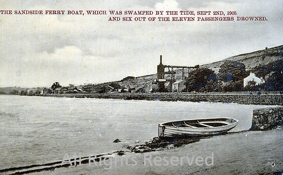Sandside Ferry Boat and quarry bottle kiln