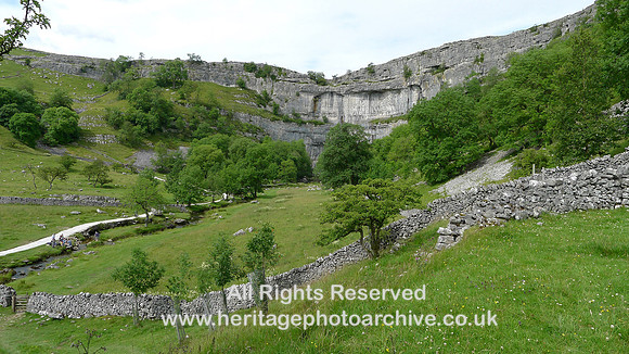 HRS 10432 Malham Cove, distant view