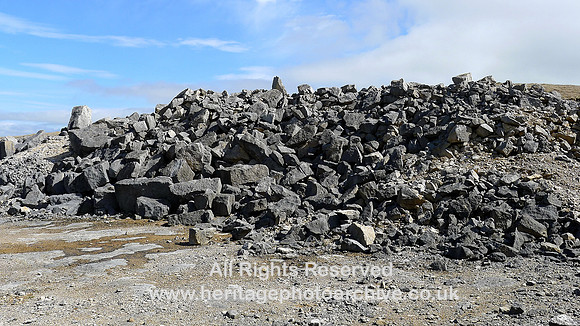 HRS 9260 Great Asby Scar, Quarried limestone pavement for rockeries NY 641104