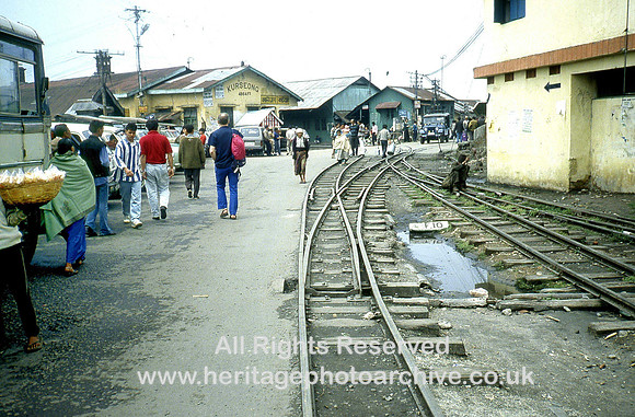 HRS 798 India, Darjeeling Himalayan Railway, Kurseong 1995