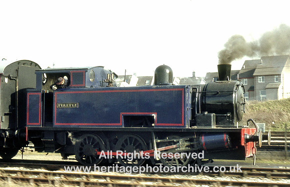 HRS 694 Carnforth, Tank engine  Firefly Steamtown 1983