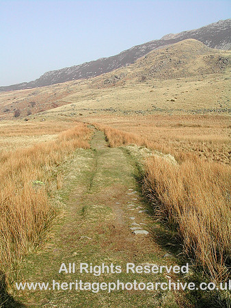 HRS 5518 Remains of Cwm Eigiau tramway 2004