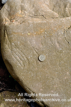 HRS 1010 Sunderland Point, erratic with marks