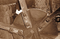 HRS 1188 Radcliffe, Mount Sion waterwheel axle c1970s