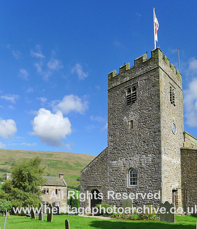 HRS 8541 Dent, church tower and old school L1160941
