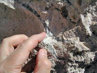 HRS 7600 Halkyn, Pant Quarry galena close up