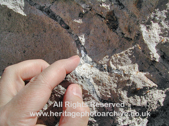 HRS 7600 Halkyn, Pant Quarry galena close up