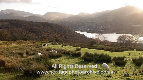 HRS 5973  Snowdon from north east autumn Nov 2008