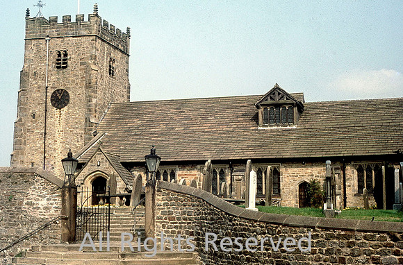 Chipping church from south 1975