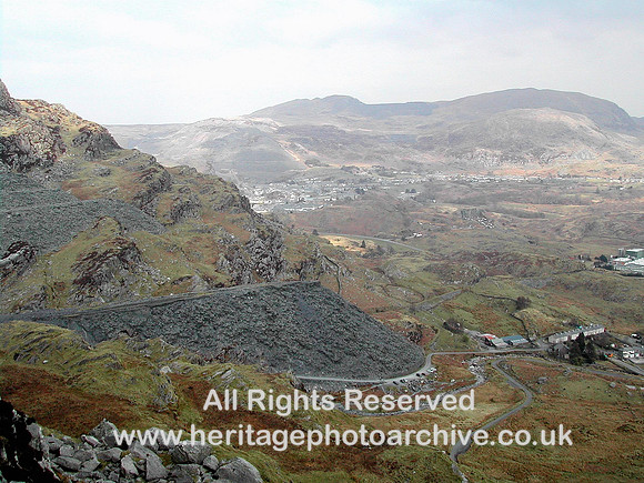 HRS 655 Blaenau Ffestiniog from Cwmorthin 2004
