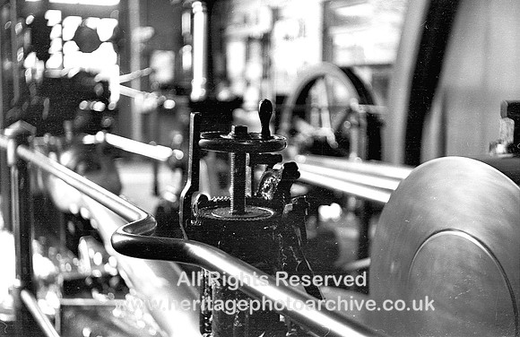 HRS 3342 Haslingden, Carr-Parker Mill engine detail 1969
