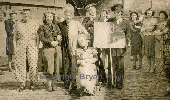Wigan, WW2 street party,