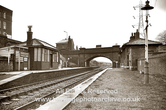 HRS 744 Radcliffe Black Lane looking west 1970