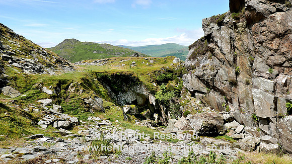 HRS 11204 Dunnerdale, Stainton Ground upper quarry hole looking west 2022