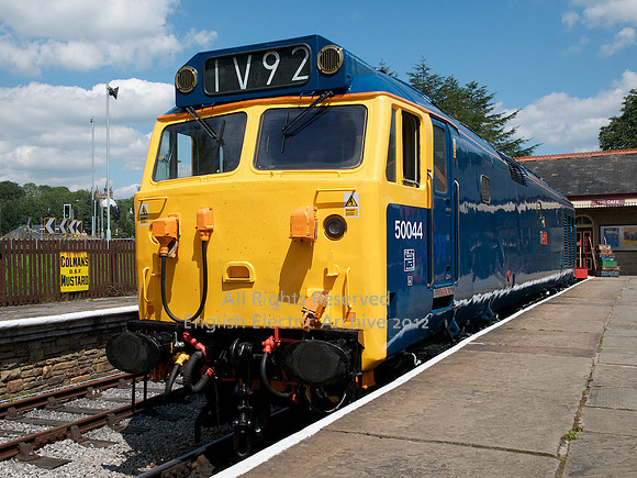 Locomotive, English Electric Class 50 50044