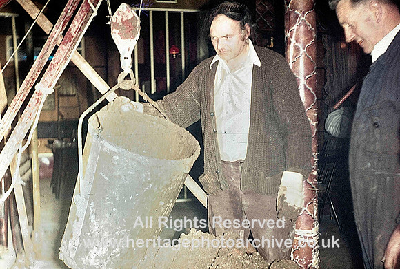 HRS 4204 Manchester, Wishing well restaurant excavating 1973