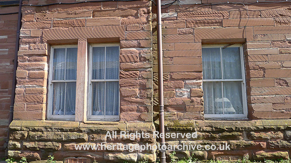 HRS 2388 Barrow, Devonshire buildings stonework detail