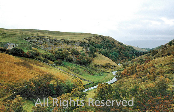 Smardale Viaduct and valley