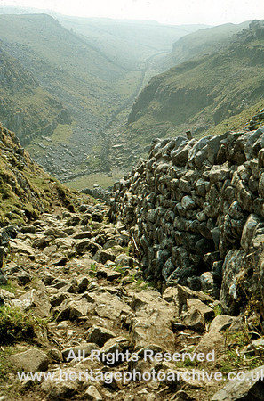 Malham Cove and dry valley 1976