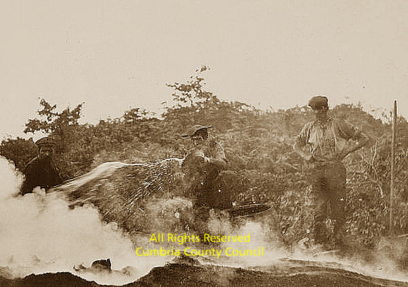 Charcoal burning 1920
