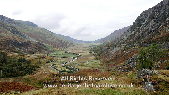 HRS 11324  Nant Ffrancon view northwards L7770319