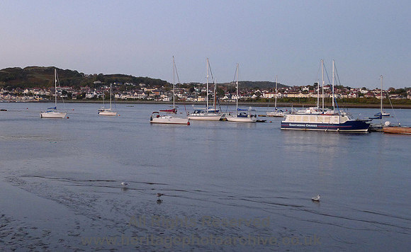 HRS 11331 Deganwy just before dark from Conwy L1220062