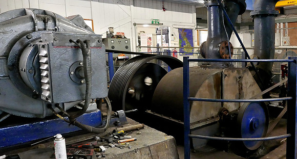 HRS 11373 Trefriw Woollen Mill, turbine house L7770228