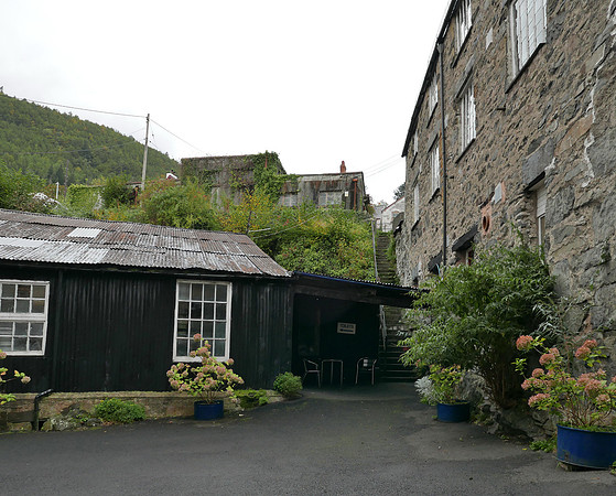 HRS 11378 Trefriw woollen mill exterior blending shed L7770241