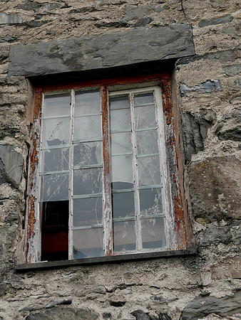 HRS 11383 Trefriw woollen mill, old window L7770254