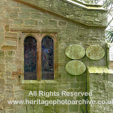 HRS 2506 Caldbeck church, detail