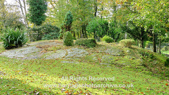 HRS 7738 Haverthwaite Church, glaciation rocks Windermere glacier