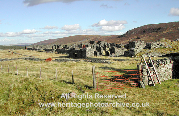 HRS 2532 Rhiw bach quarry village 2003