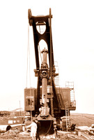 M62 Motorway Construction, Pile driving 1967
