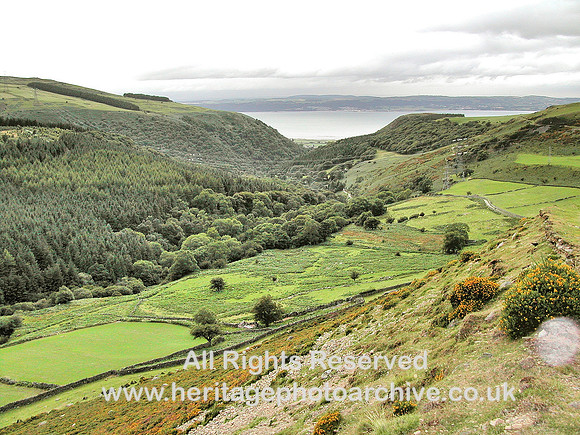HRS 2590 Abergwygregyn valley towards Anglesey 2003