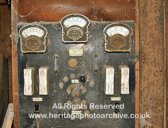 HRS 2674 South Cumbria Bobbin Mill, Drake and Goreham electricity panel
