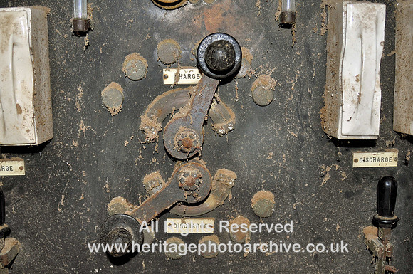HRS 2675 South Cumbria Bobbin Mill, electricity panel detail