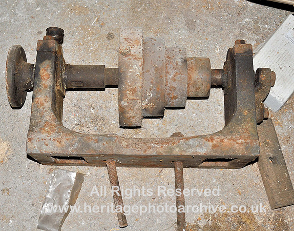 HRS 2678 South Cumbria Bobbin Mill, geared pulley unit