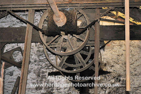 HRS 2681 South Cumbria Bobbin Mill, line-shafting