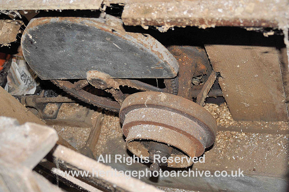 HRS 2691 South Cumbria Bobbin Mill, saw-bench gearing