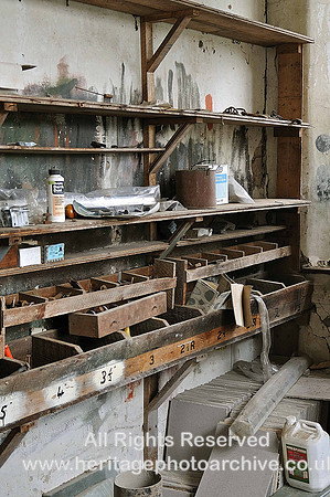 HRS 2695 South Cumbria Bobbin mill, small workshop