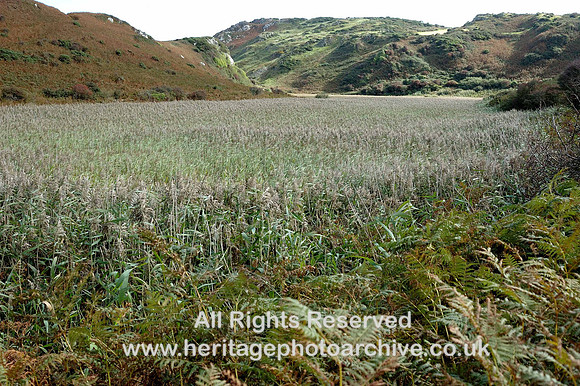 HRS 890 Llanlleiana, deserted channel