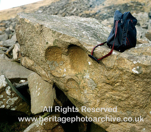HRS 1633 Caroboniferous, Millstone Grit, Pendle Grit, Devil's footprints, concretion casts 1980s