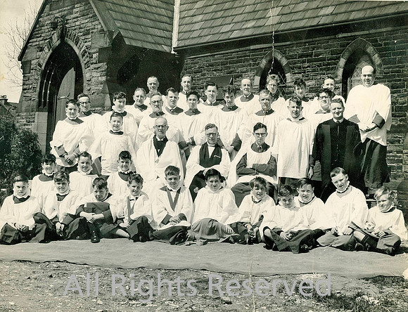 HRS 2774 St Andrew's Church Choir Radcliffe c1960