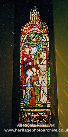 HRS 2779 Radcliffe St John's Church stained glass window