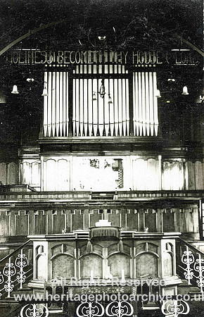 HRS 2800 Radcliffe, United Methodist church interior nd