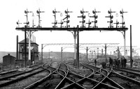 Morecambe Semaphore Signal Gantry